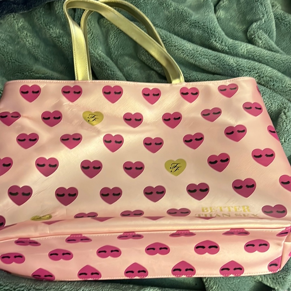 Too Faced Pink Tote